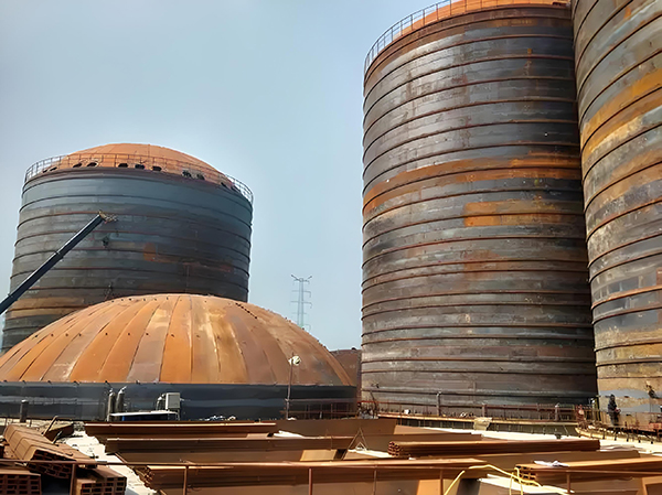 烟台焦粉钢板仓